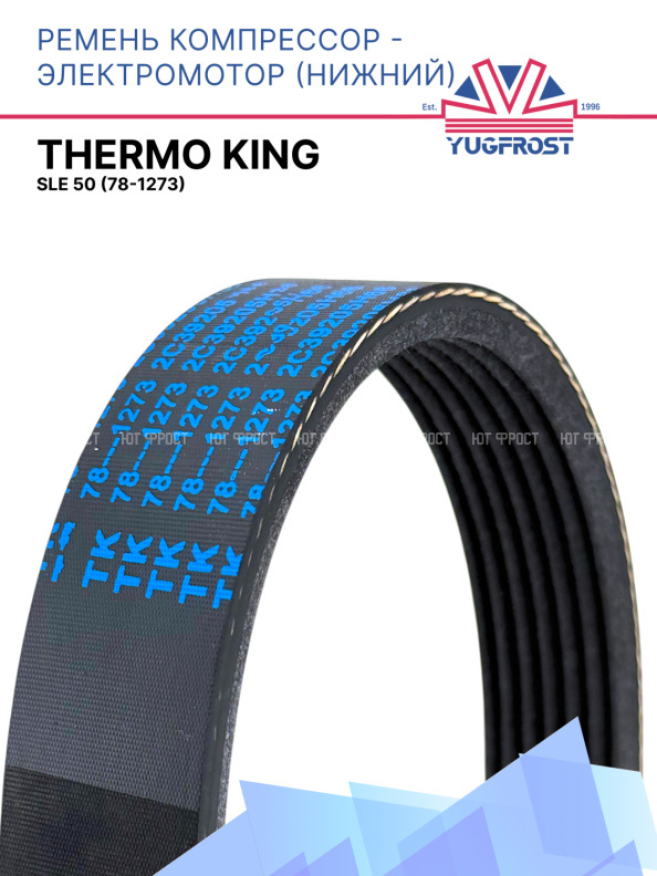 Ремень компрессор - электромотор (нижний) Thermo King SLe 50