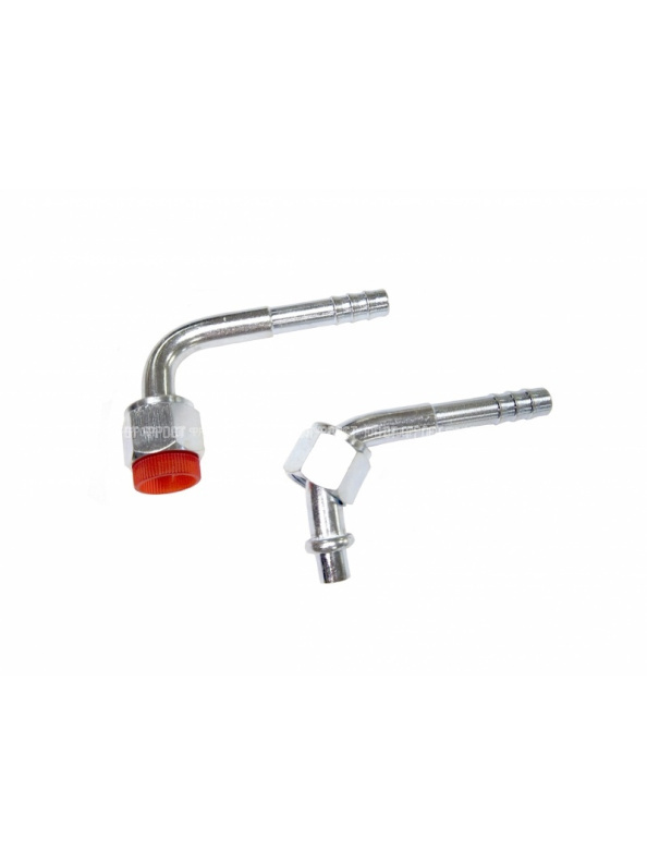 Фитинг G6 (8мм) 90⁰ O-RING (сталь)