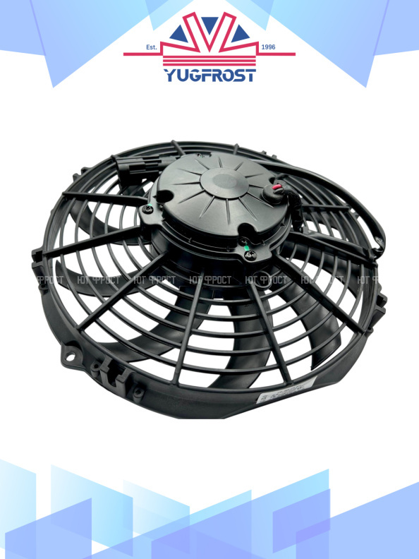 Вентилятор 10" 24V 160W (Push/толк.) (LNF-2210С) изогнутые лопасти