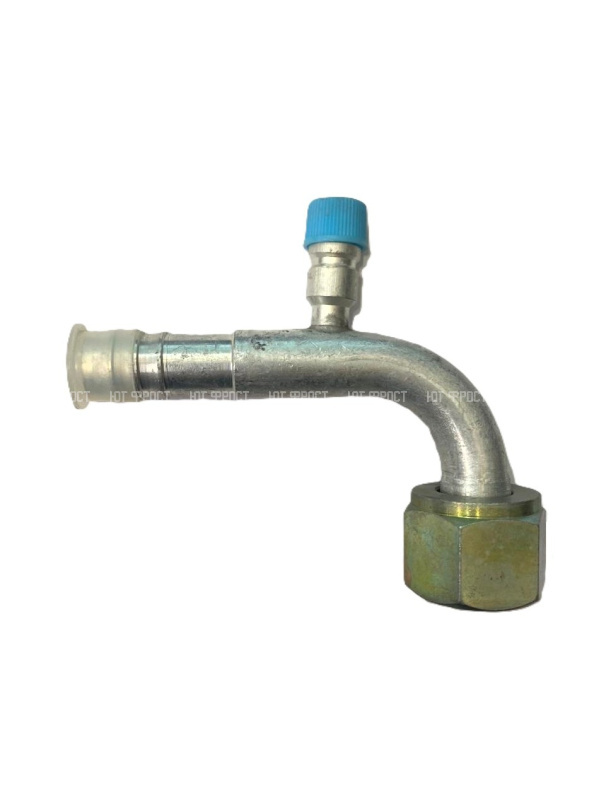 Фитинг G12 (16мм) 90⁰ O-RING R-134a (алюминий)