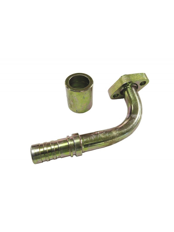 Фитинг под пресс, на шланг 22,2 мм 90°, гильза 39 мм