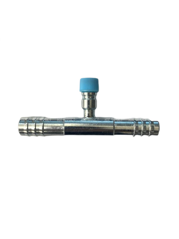 Фитинг G12 (16мм) 180⁰ вставка R-134a (Splicer) (сталь)