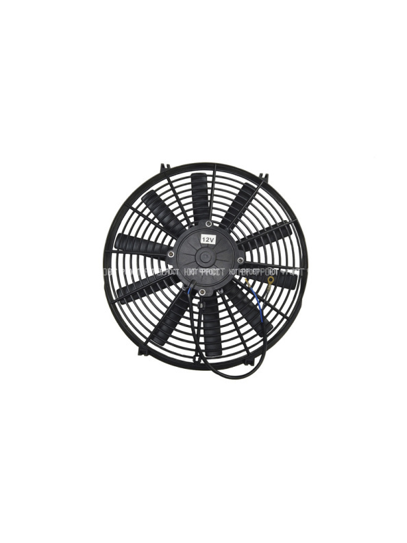 Вентилятор 12" 12V 120W (Push/толк.) прямые лопасти