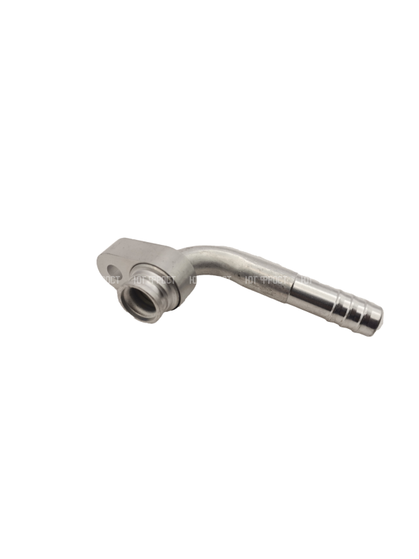 Фитинг G10 (13мм) 90⁰ O-RING CH фланцевый (алюминий)