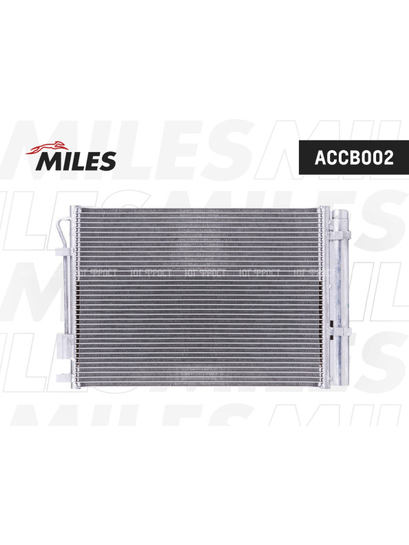 Радиатор кондиционера Hyundai Solaris / Kia Rio 1.4/1.6 (10-)