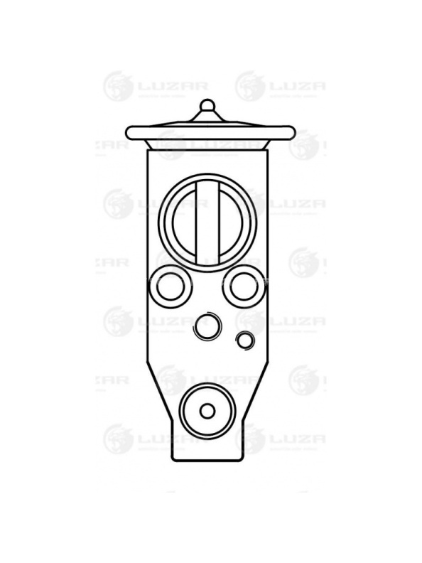 Клапан расш. кондиционера (ТРВ) для а/м Nissan Qashqai (06-)/X-Trail (T31) (07-) (LTRV 1400)
