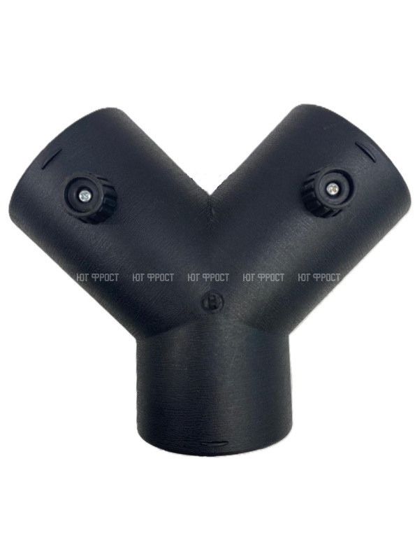 Тройник Y-образный Thermotrans Ø75 (с заслонкой)