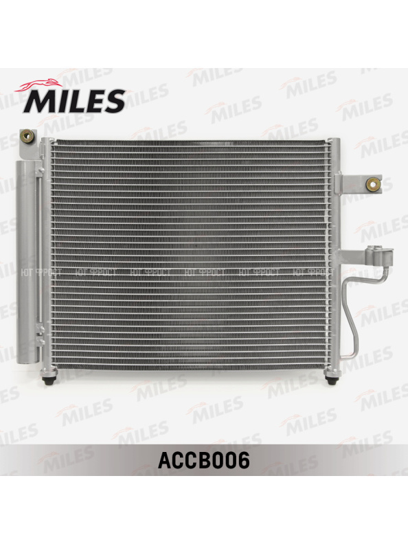 Радиатор кондиционера Hyundai Accent (1.3,1.5) 