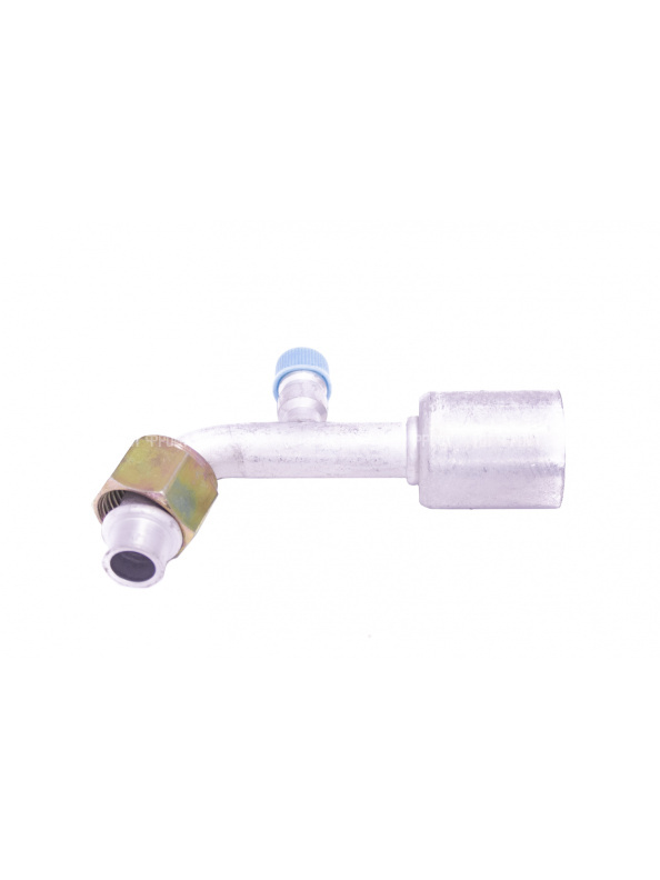 Фитинг G10 (13мм) 90⁰ O-RING R-134A (алюминий) со стаканом