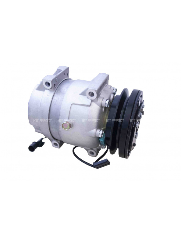 Компрессор кондиционера экскаватора Hyundai 11Q6-90040 (11Q6-90041)