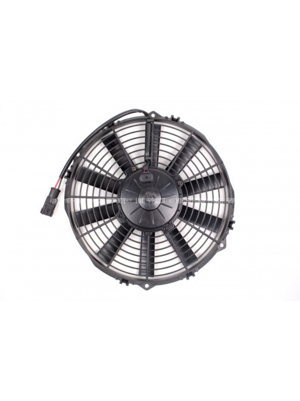Вентилятор 12" 12V 180W (Pull/всас) (LNF-2211x), прямые лопасти