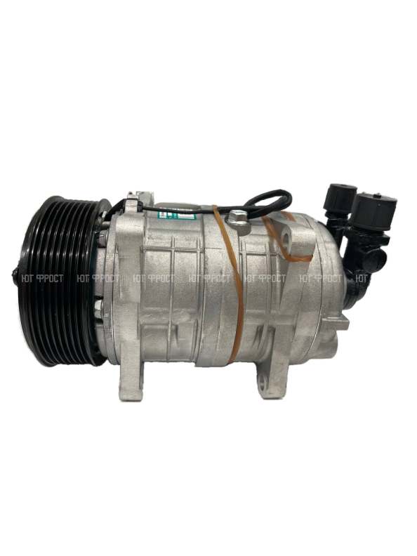 Компрессор кондиционера TM-16 PV8 12V (с фитингами верт.) Thermo King