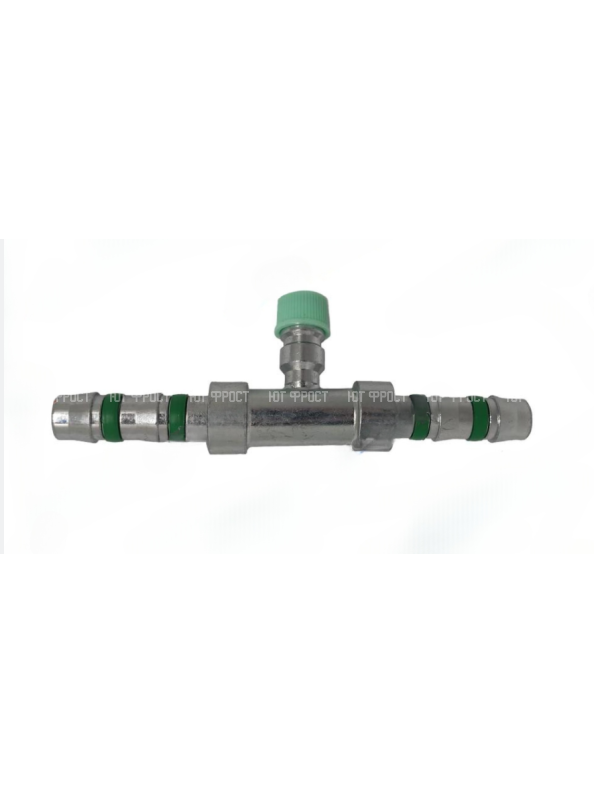 Фитинг G10 (13мм) 180⁰ вставка R-134a (Splicer) под клипсу Manuli (сталь)
