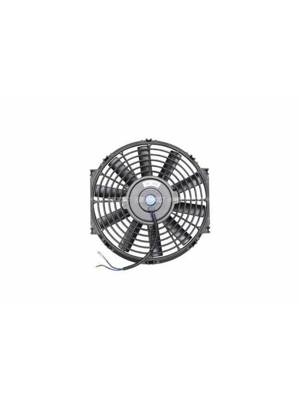 Вентилятор 10" 12V 80W (Push/толк.) прямые лопасти