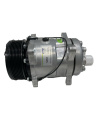 Компрессор кондиционера Dyne 5H14 PV8 12V (выходы горизонтальные) фото 6