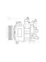 Компрессор кондиционера Audi A4 (B8) (07-)/A5 (07-)/ Audi  Q5 (08-) (до рестайл.) LUZAR фото 3