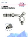 Фитинг G10-90Z CARRIER OR4-90-12.7R гайка 3/4″ IDN 12.7мм (5/8″) O-Ring фото 1