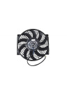 Вентилятор 10" 12V 80W (Push/толк.) изогнутые лопасти фото 1
