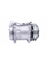 Компрессор кондиционера TF-7H15 A2 12V (выходы вертикальные) фото 1