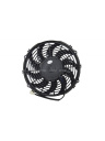 Вентилятор 12" 12V 120W (Push/толк.) изогнутые лопасти фото 1
