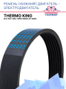 Ремень двигатель - электродвигатель (нижний)  Thermo King  SLX 100 / 400 / Spectrum фото 1