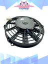 Вентилятор 9" 12V 120W (Push/толк.) прямые лопасти (шпонка) фото 1