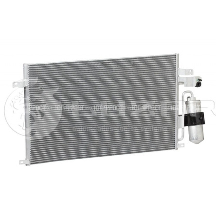 Радиатор кондиц. с ресивером для а/м Chevrolet Epica (06-) Luzar