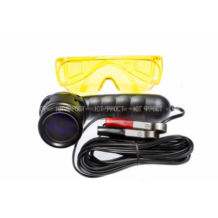 Набор для поиска утечек (UV лампа,очки,фонарик на аккумуляторе)